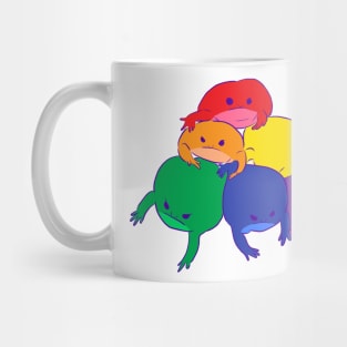 Gay Pride Frog Stack Mug